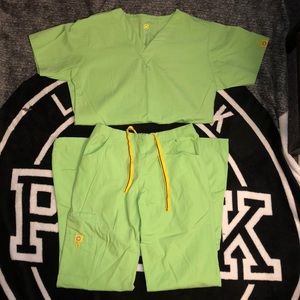 Green Wink Scrubs